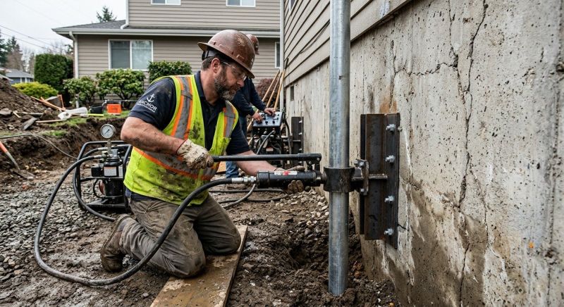 Concrete Foundation Leveling in Mims, FL
