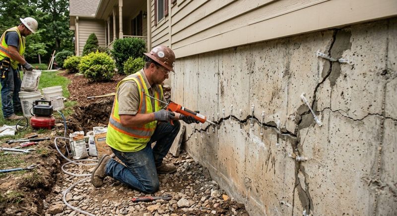 Cracked Foundation Repair in Cape Canaveral, FL