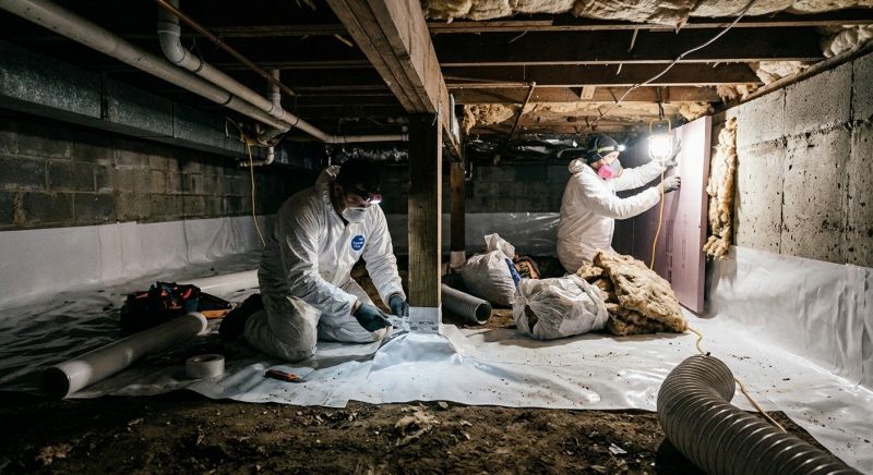 Crawl Space Leveling in Titusville, FL