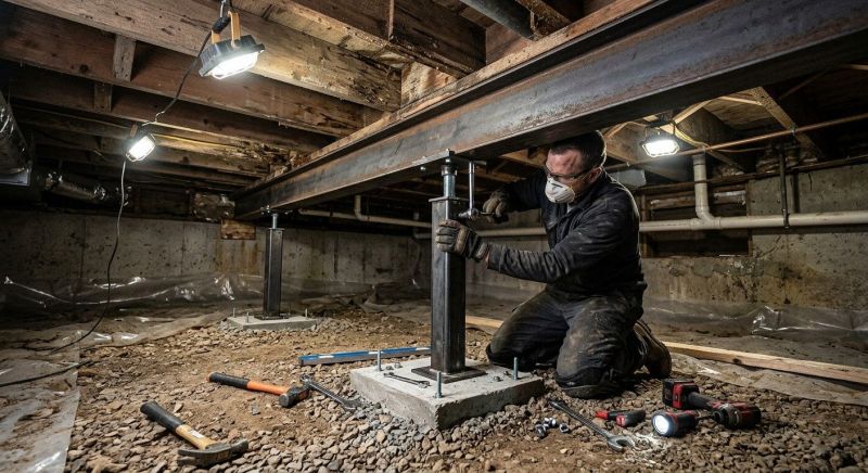 Crawlspace Foundation Repair in Merritt Island, FL