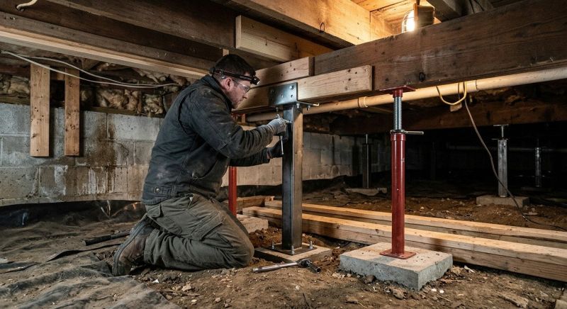 Crawlspace Structural Repair in Titusville, FL