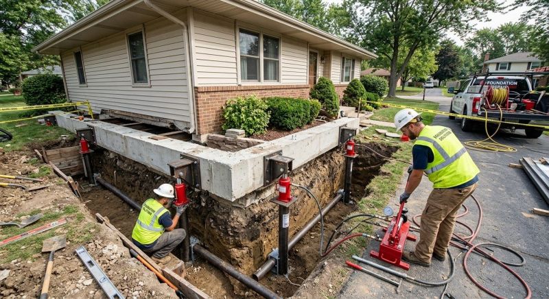 Foundation Jacking in Geneva, FL