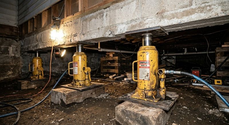 Foundation Jacking in Merritt Island, FL