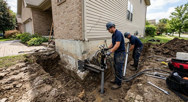 Foundation Settlement Repair in Titusville, FL