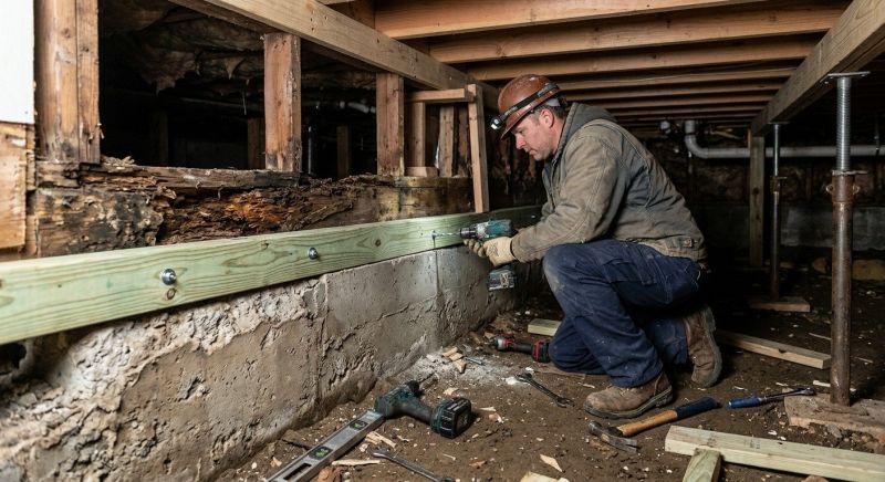 Sinking Foundation Repair in Seminole County, FL