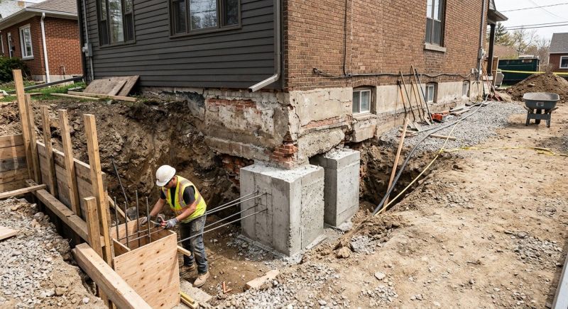 Structural Underpinning in Titusville, FL